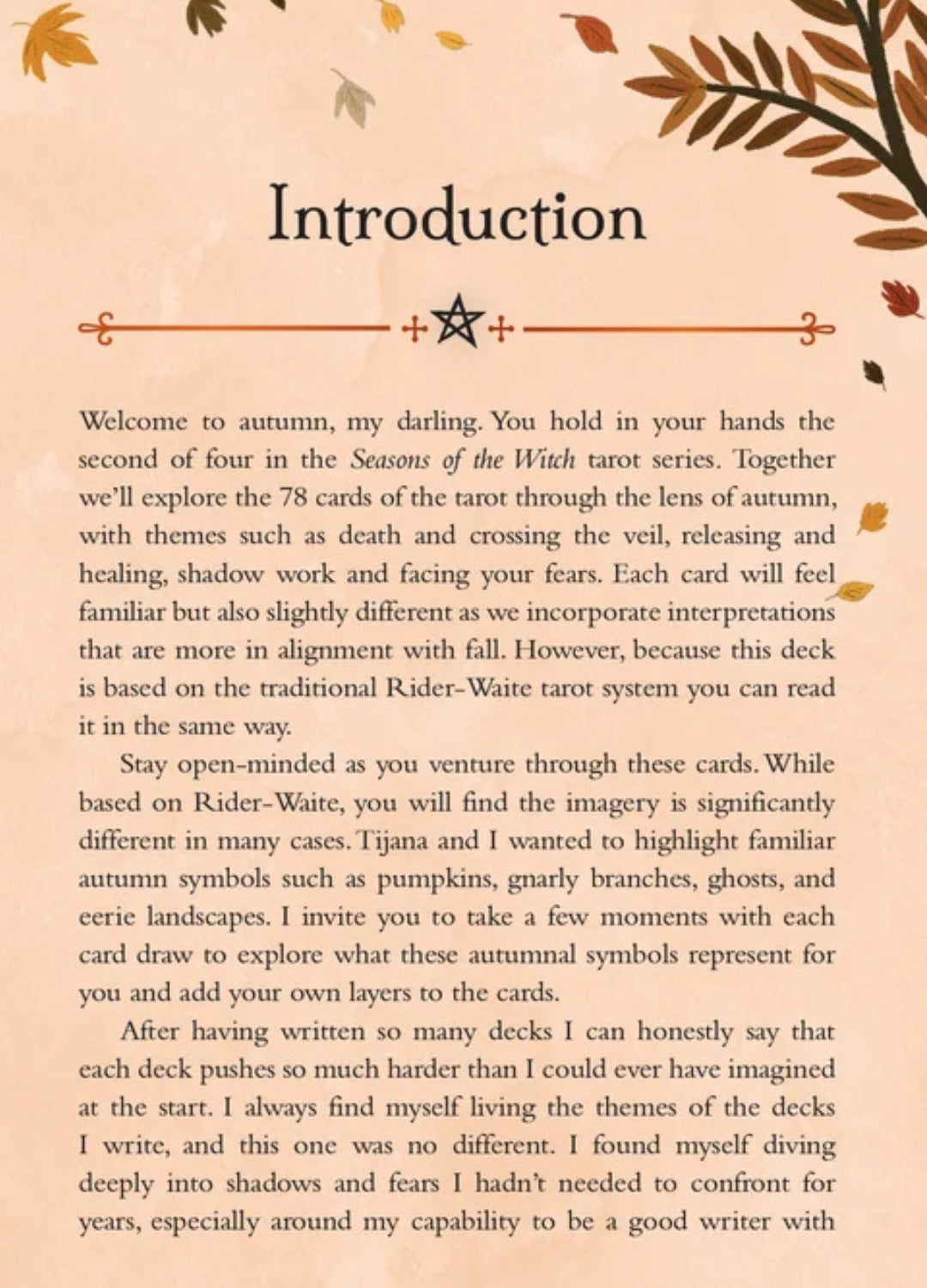 Seasons of the Witch Autumn Tarot | Mabon, Samhain &amp; Shadow Wisdom