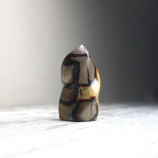 Septarian Flame | Confidence, Grounding & Ancient Wisdom