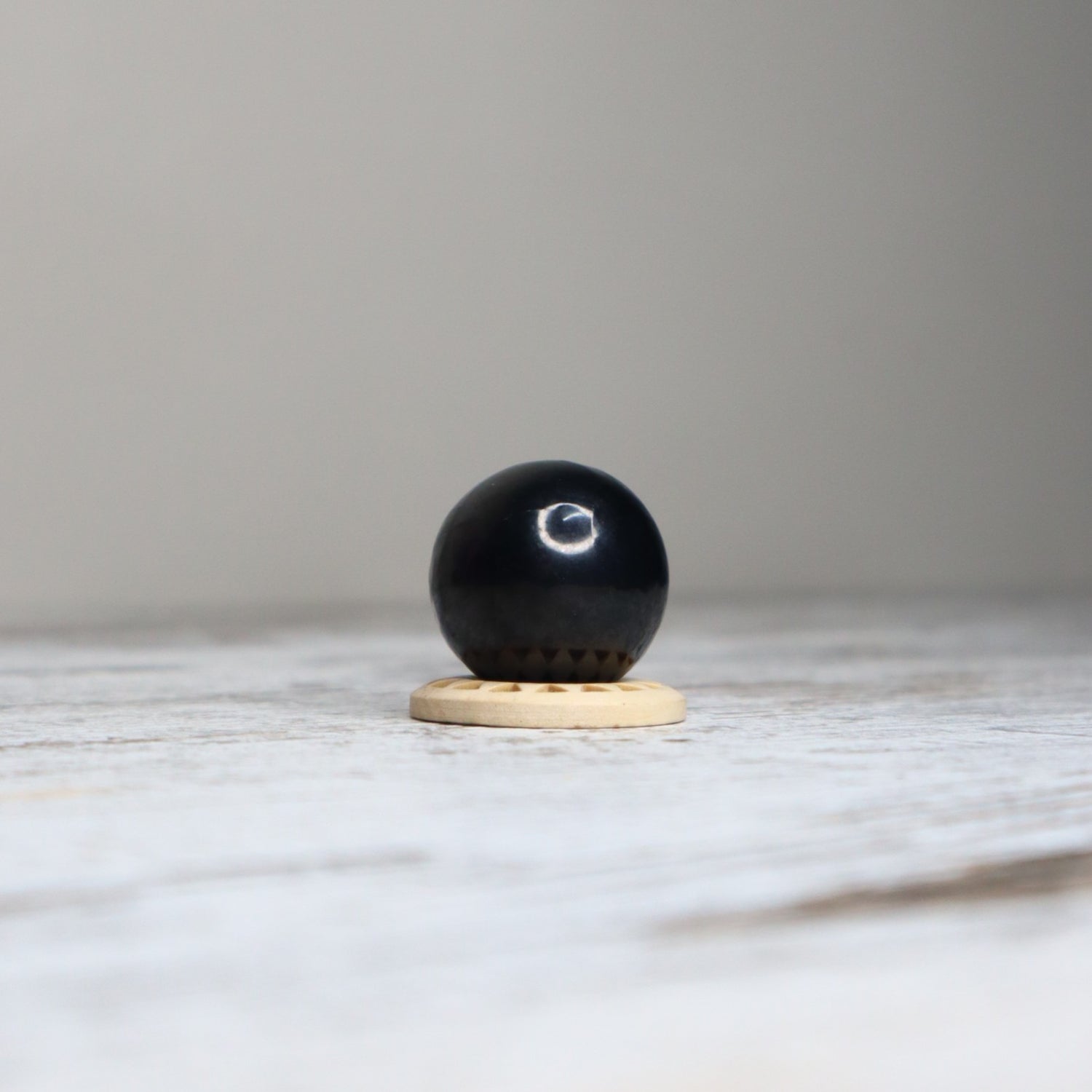 Shungite Mini Sphere | Protection, Grounding &amp; Cleansing