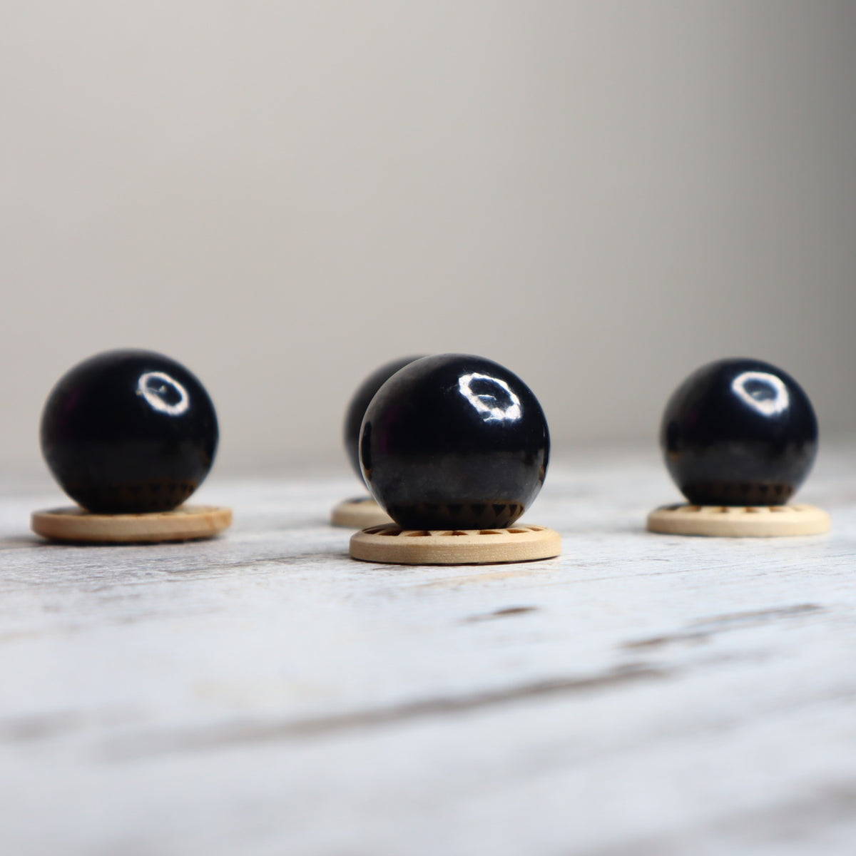 Shungite Mini Sphere | Protection, Grounding &amp; Cleansing