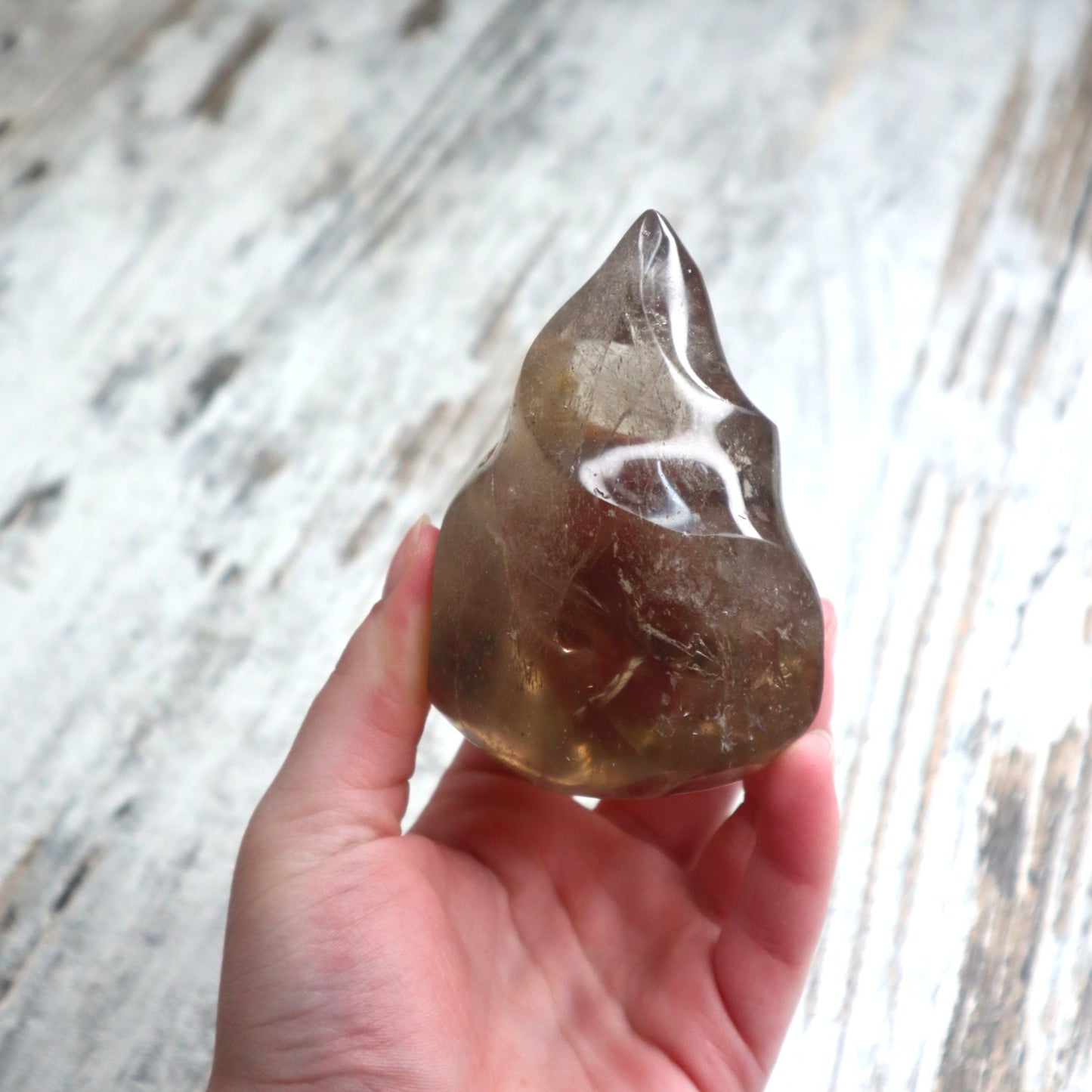 Smokey Quartz Flame | Grounding, Protection & Inner Strength