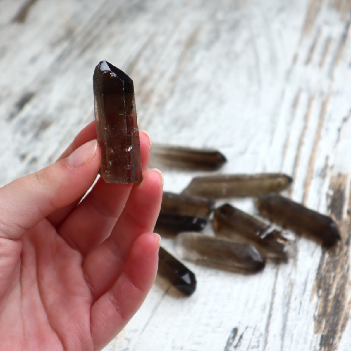 Smokey Quartz Rough Point | Grounding, Protection &amp; Inner Strength