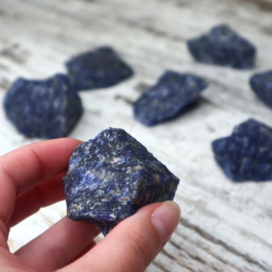 Sodalite Raw Chunk | Clarity, Truth & Inner Calm
