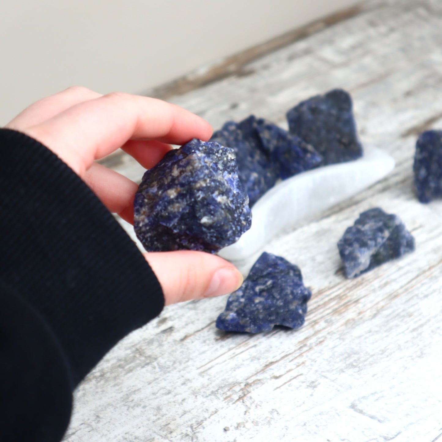 Sodalite Raw Chunk | Clarity, Truth & Inner Calm