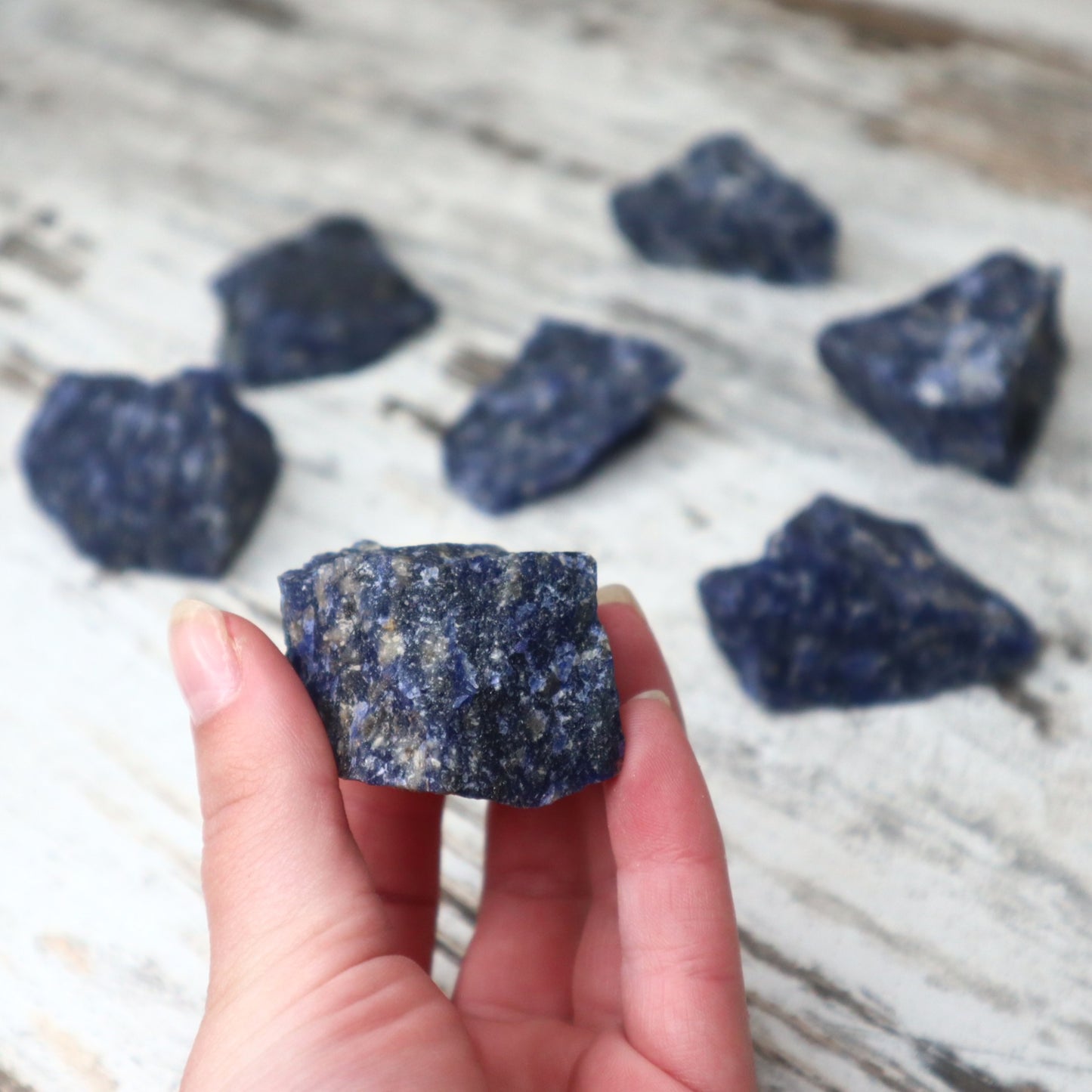 Sodalite Raw Chunk | Clarity, Truth & Inner Calm