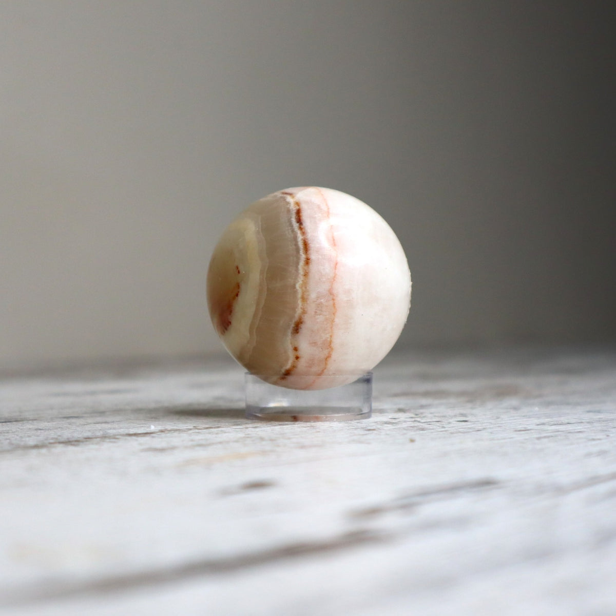 Banded Calcite Sphere | Gentle Renewal, Emotional Balance &amp; Inner Peace