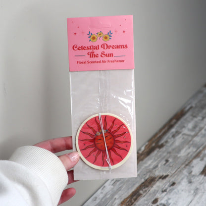 Celestial Dreams The Sun Air Freshener | Floral