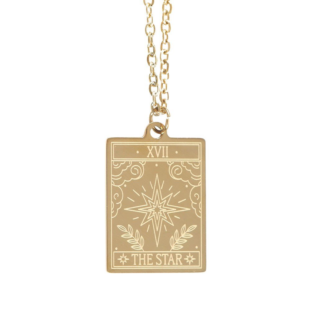 The Star Tarot Necklace Greeting Card | Hope, Healing &amp; New Beginnings
