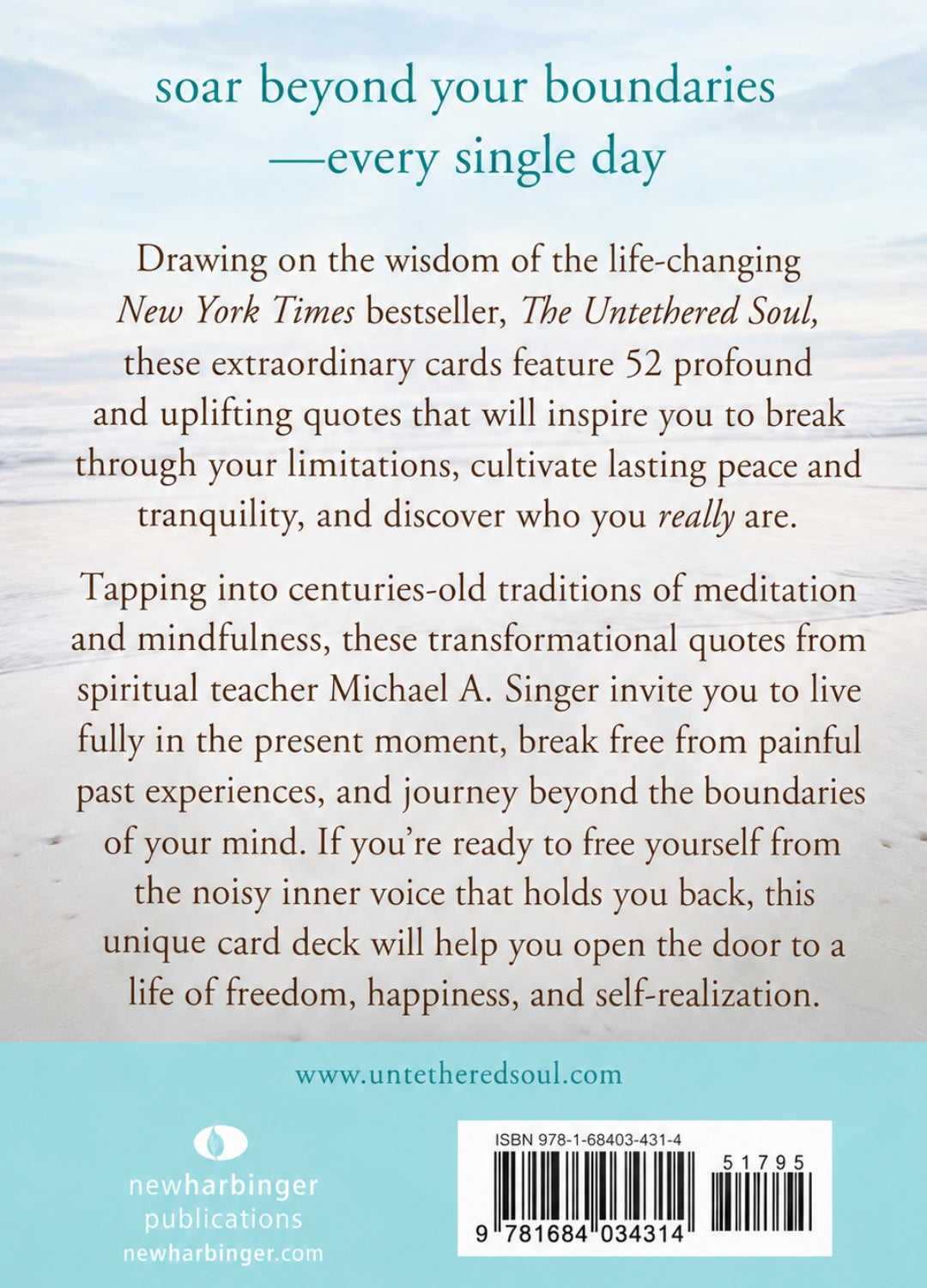 The Untethered Soul | 52-Card Mindfulness &amp; Inspiration Deck