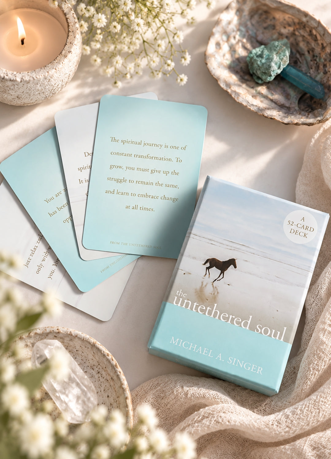 The Untethered Soul | 52-Card Mindfulness &amp; Inspiration Deck