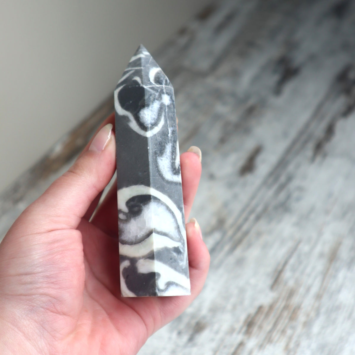 Thousand Eye Jasper Point | Protection, Awareness &amp; Grounded Clarity