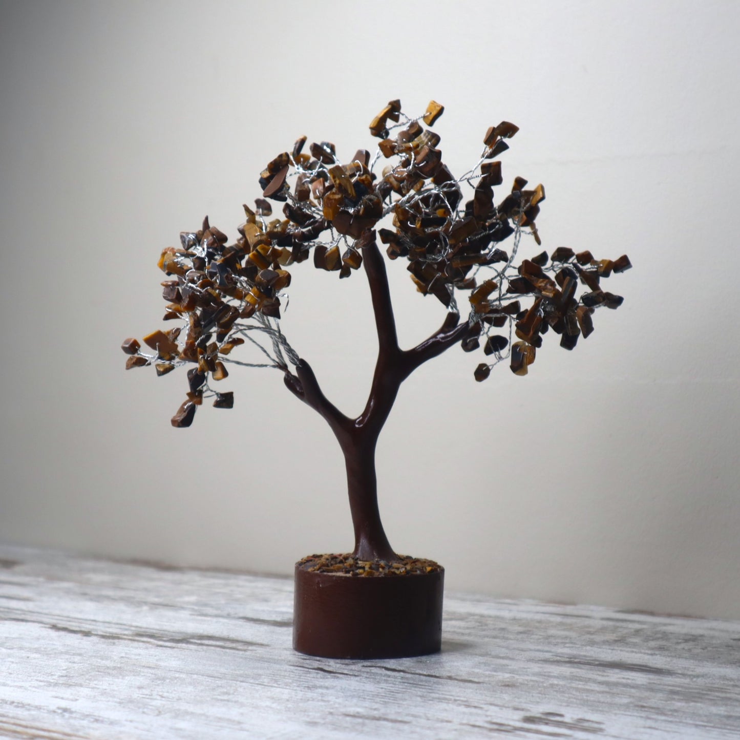 Tiger Eye Large Crystal Tree | Confidence, Protection & Empowered Action