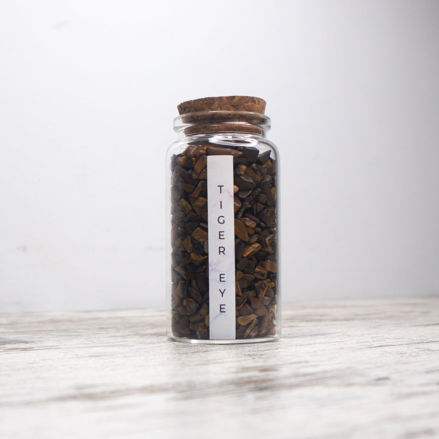 Tiger Eye Chips Jar