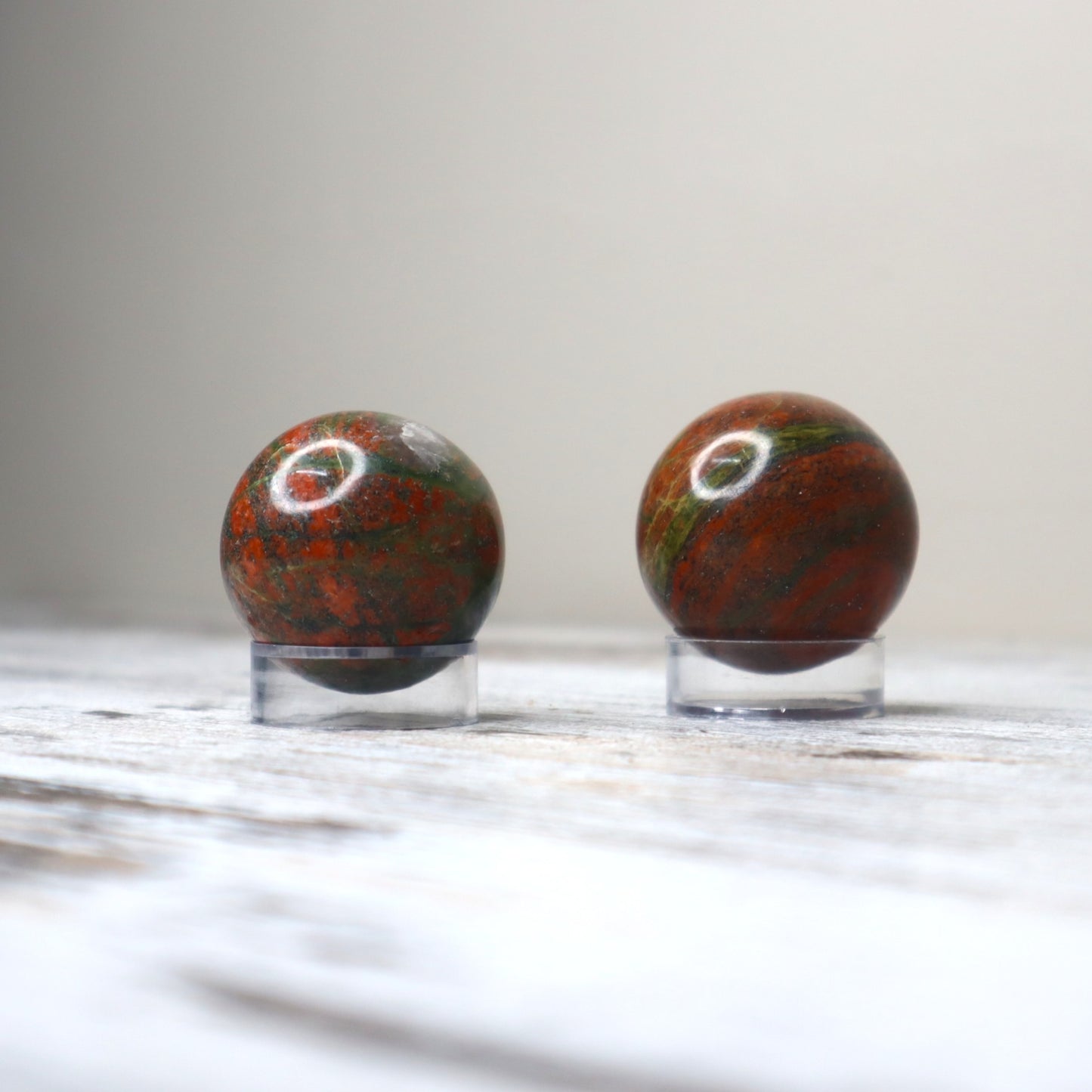 Unakite Crystal Sphere | Emotional Healing, Balance & Gentle Renewal