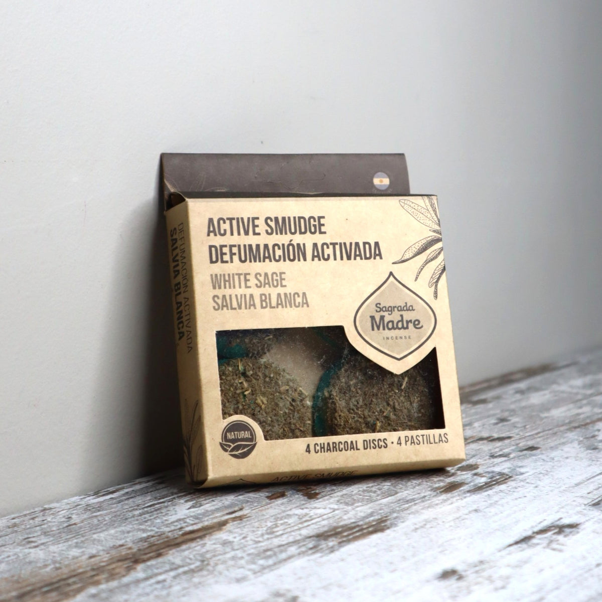 Sagrada Madre White Sage Charcoal Discs | Purification, Protection &amp; Clarity