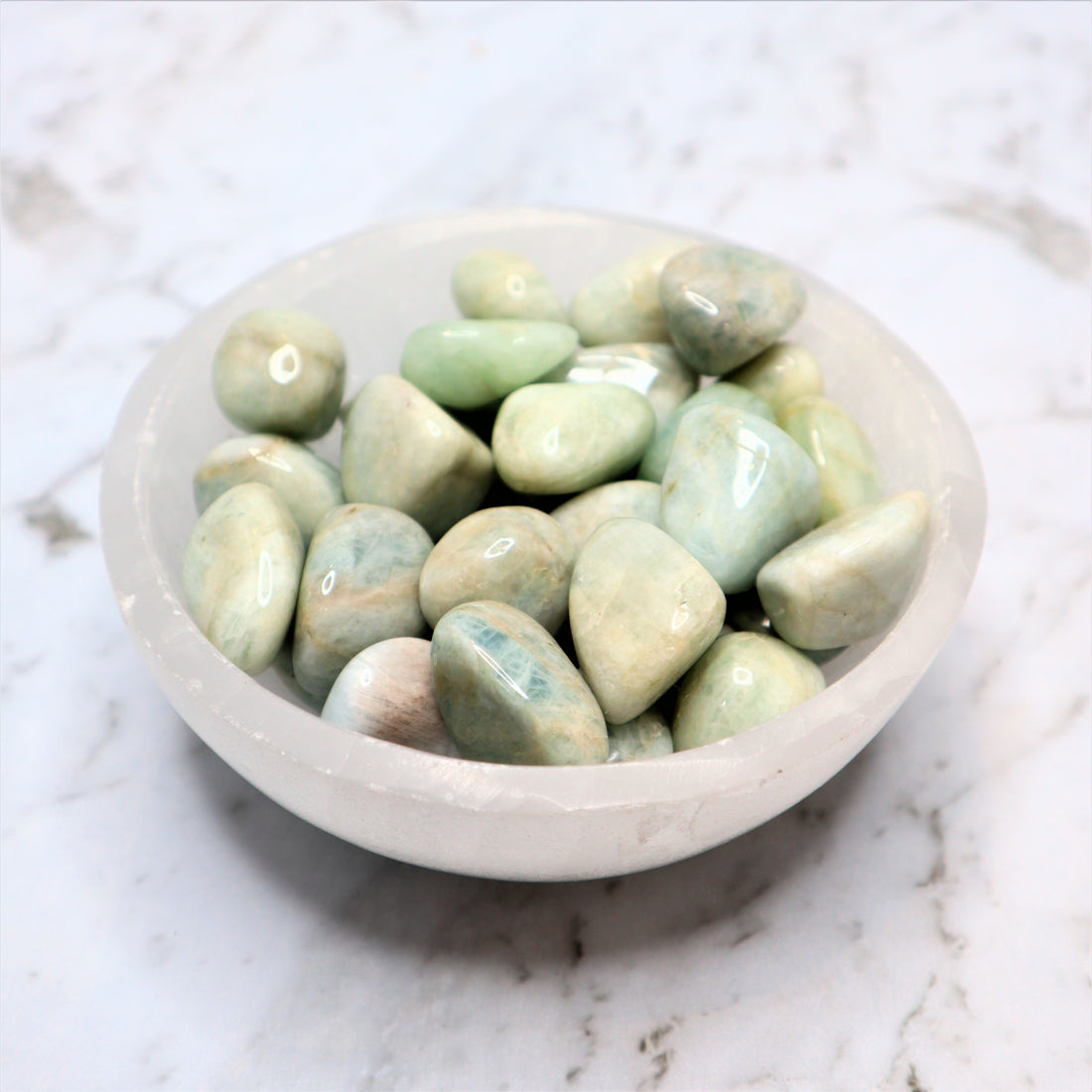 Aquamarine Tumble | Courage, Calm &amp; Clear Communication