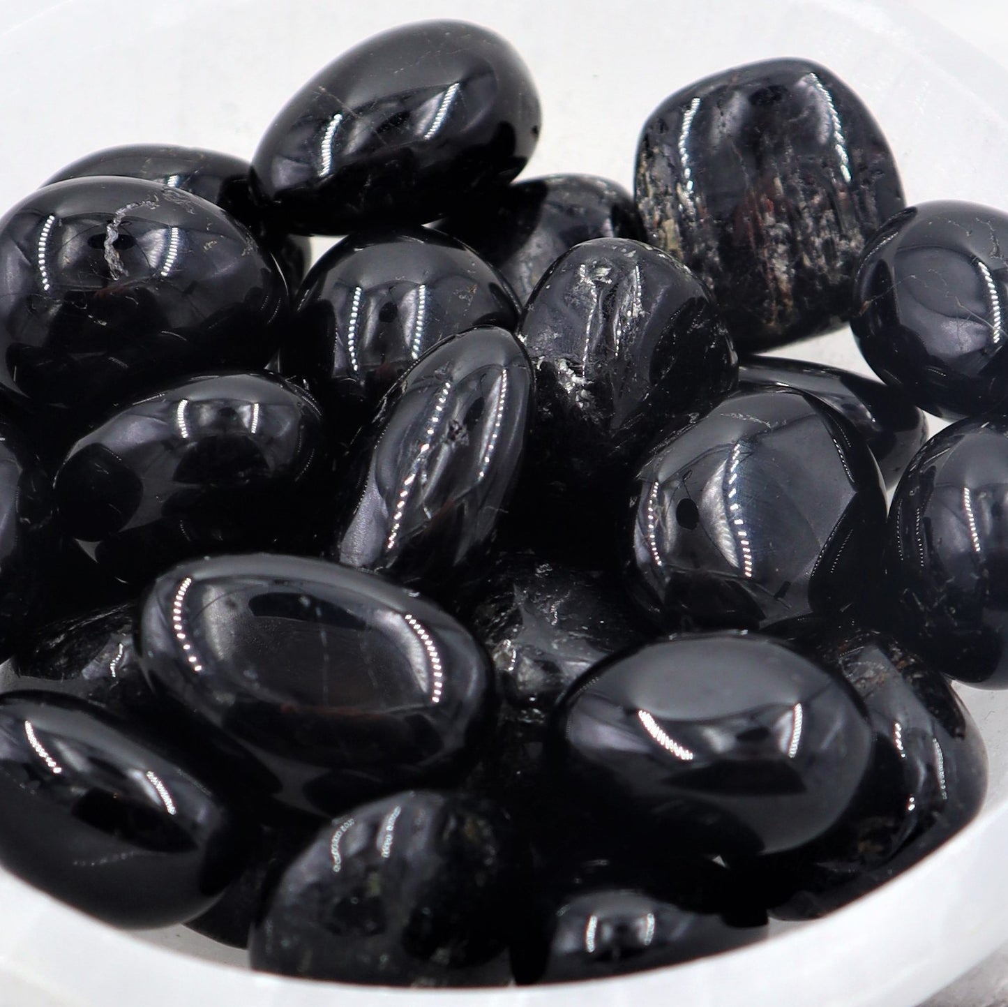 Black Tourmaline Tumble Stone