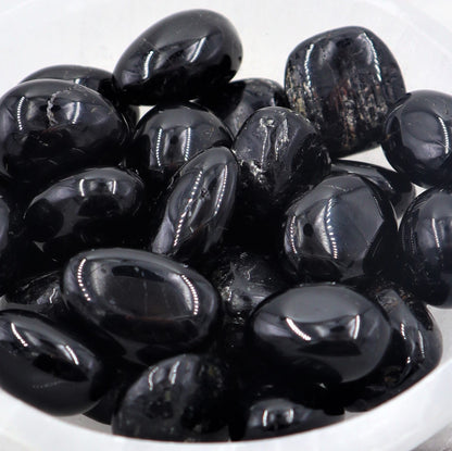 Black Tourmaline Tumble Stone