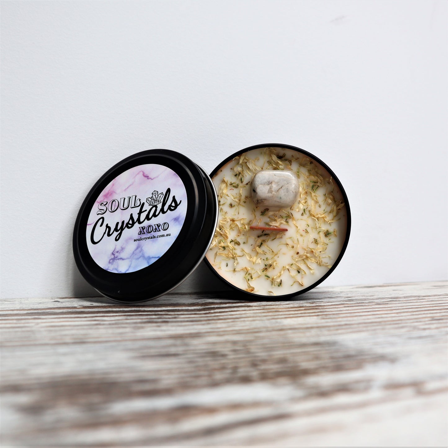 'Good Vibes' 100% Natural Soy Candle 8oz Tin