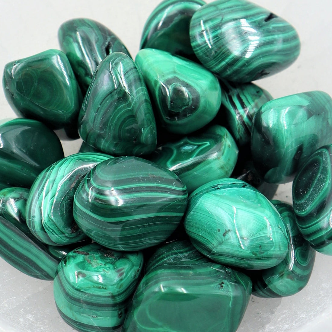 Malachite Tumble | Transformation, Courage &amp; Powerful Protection