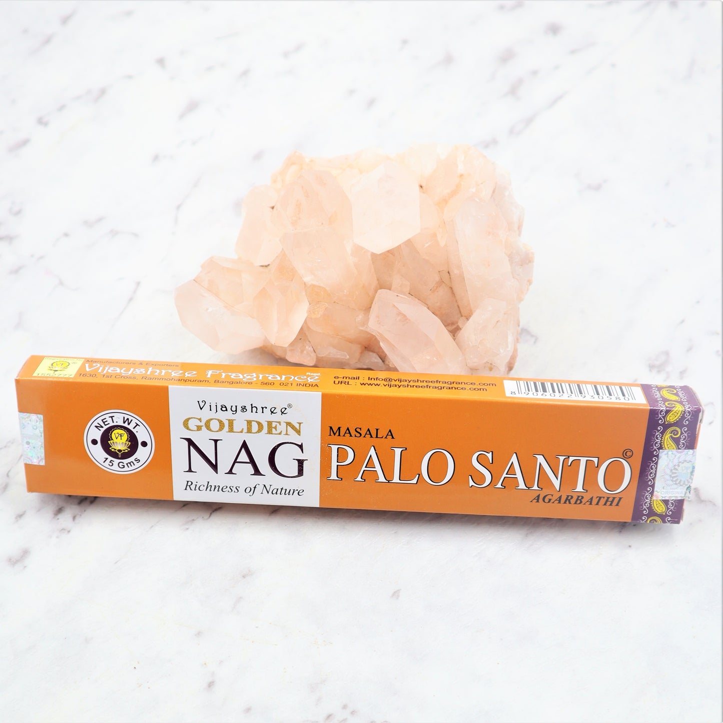 Golden Nag PALO SANTO Incense