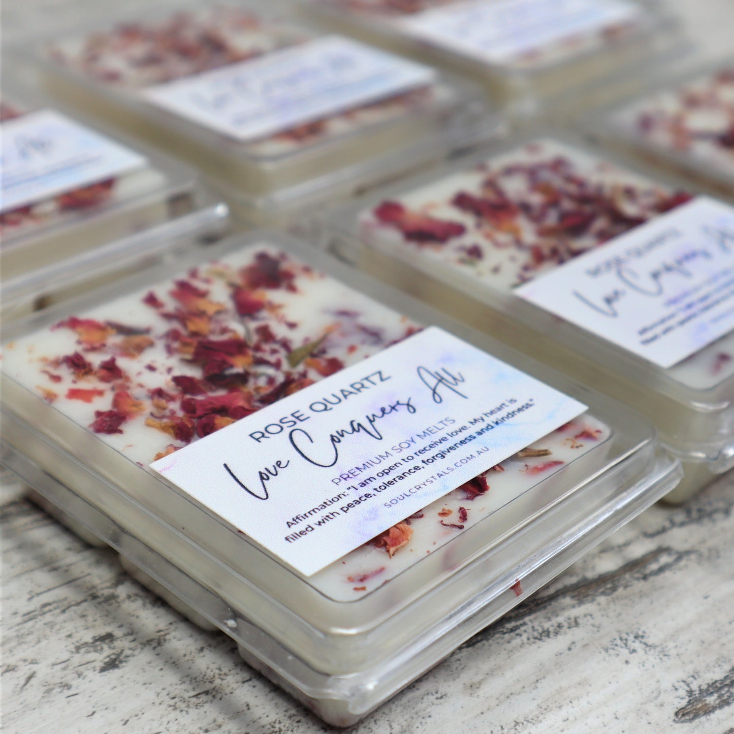 'Love Conquers All' 100% Natural Soy Melts