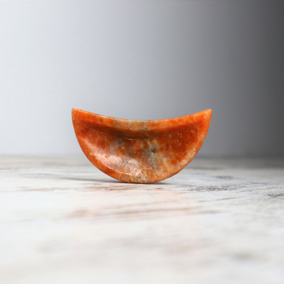Sunstone Moon Bowl | Inner Fire &amp; Golden Light