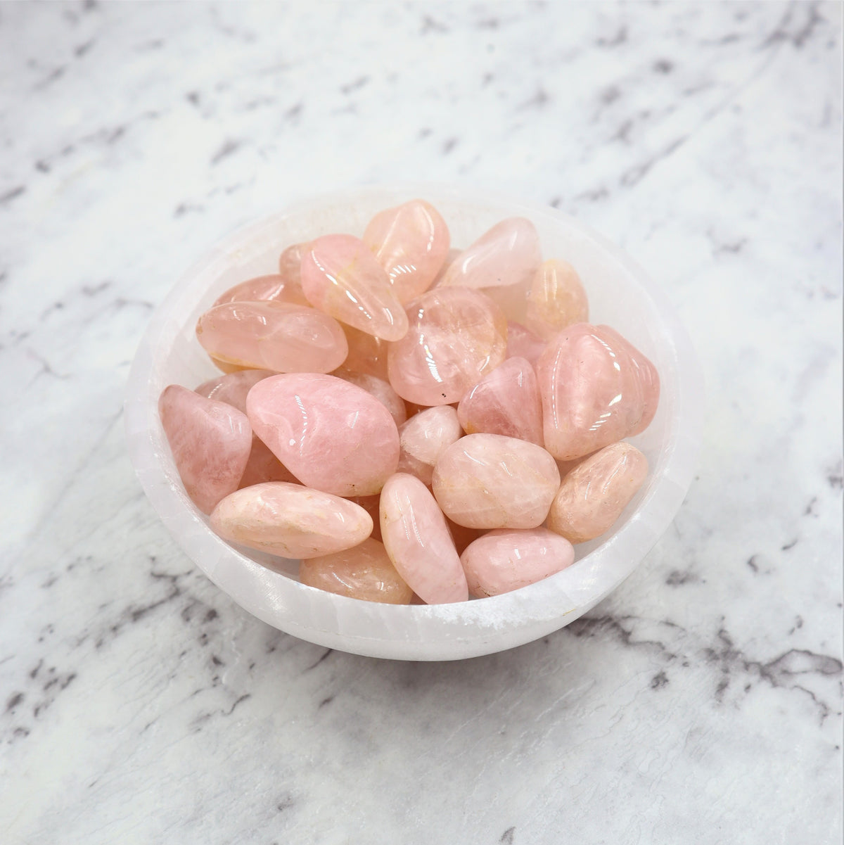 Rose Quartz Tumble | Love, Self-Worth &amp; Heart Healing