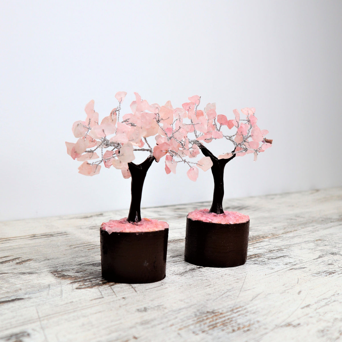 Rose Quartz Mini Crystal Tree | Love, Compassion &amp; Heart Healing
