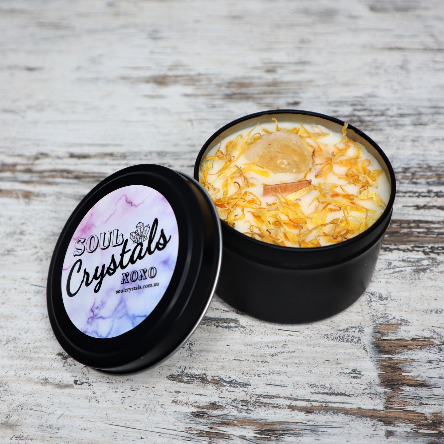 'Dream, Believe, Achieve' 100% Natural Soy Candle 8oz Tin